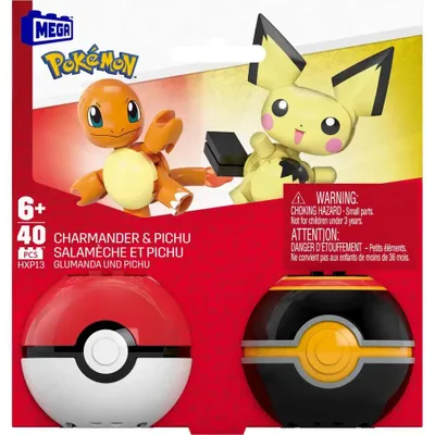 Obrázek produktu pro MEGA Pokémon HXP13, Sada na stavění, 6 rok/roky, Plast, 40 kusů, 147,9 g