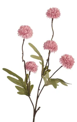 Zdjęcie produktu dla Sztuczny kwiat Pompom 52cm authum old pink