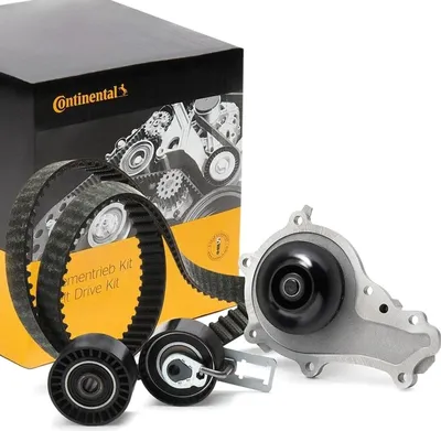 Produktbild von Continental ContiTech CT1162WP5 Zahnriemensatz + Wasserpumpe für FORD Fiesta Mk6 Schrägheck (JA8, JR8) FOCUS III Turnier MONDEO IV Turnier (BA7) S-MAX