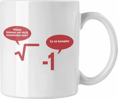 Produktbild von Trendation - Mathelehrer Tasse Mathematiker Physik Tassen mit Spruch Lustig Kaffeetasse Physiker Geschenk Mathestudent Sprüche (Weiß)