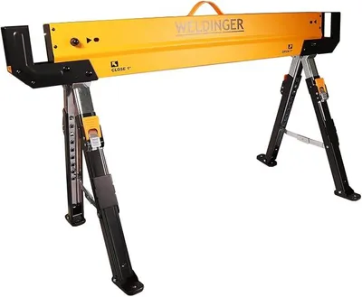 Produktbild von Sägebock Arbeitsbock 9-Fach verstellbar faltbar belastbar bis 650 kg (Werktisch)