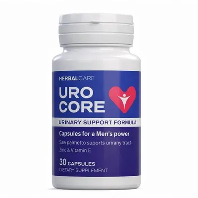 Immagine prodotto di UroCore – Formula quotidiana per il benessere maschile, 30 capsule