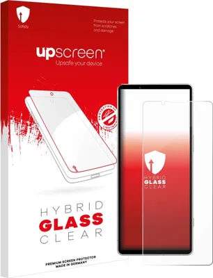 Produktbild von upscreen Schutzglas für Sony Xperia 5 V Schutzfolie Panzer Folie Glas Display Schutz klar