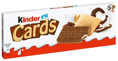 Zdjęcie produktu dla Kinder Cards waflowe specjały z cienkim kremem waflowym 128g