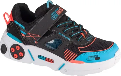 Image de Skechers Gametronix 2.0 402270L-BKMT, Baskets, pour garçons, Noir