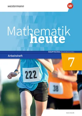 Produktbild von Mathematik heute 7. Arbeitsheft mit Lösungen. Hauptschulbildungsgang. Für Sachsen