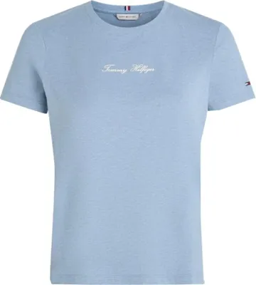 Produktbild von TOMMY HILFIGER CLASSIC SCRIPT REG SS TE Blau