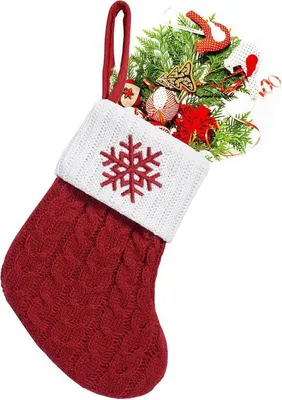 Image de Chaussettes à bougies personnalisées pour la décoration de Noël