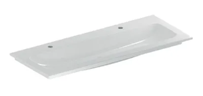 Immagine prodotto di Geberit iCon lavabo pour meubles, 2 trous pour robinetterie, sans trop-plein, 1200x480mm, 501.846.00.2, 501.846.00.2