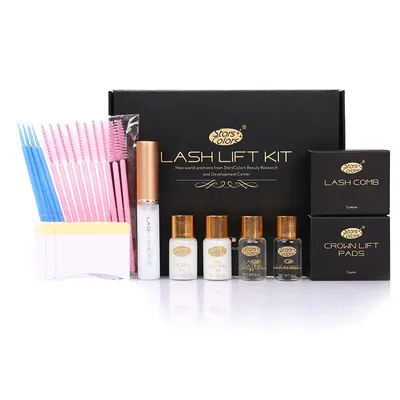 Produktbild von 5–8 Minuten Schnell-Lash-Lift-Kit, Wimpern-Lifting-Set für Salon & Zuhause, langanhaltender Schwung, komplettes Wimpern-Set