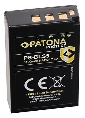 Immagine prodotto di Olympus BLS-5 1100mAh Li-Ion Proteggere
