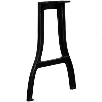 Image de vidaXL Pieds de table de salle à manger 2 pcs. Piètement A en fonte