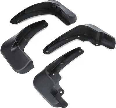 Imagen del producto de 4 protectores de guardabarros delanteros y traseros para automóvil, compatibles con el Peugeot 301 de 4 puertas, modelo 2013-2017