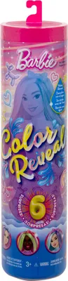 Produktbild von Barbie Color Reveal JGB10, Modepuppe, Weiblich, 3 Jahr(e), Mädchen, 325 mm, 140 g