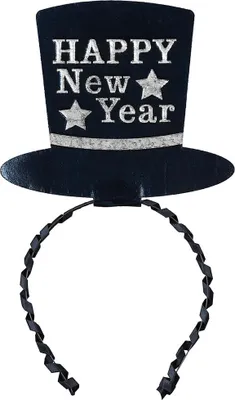 Produktbild von HAPPY NEW YEAR Silvester Silber Stirnband