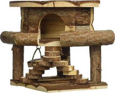 Obrázek produktu pro Famanu Vogelhaus, hřiště, rozměry 19 x 20 x 19 cm - dřevo