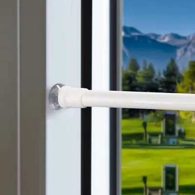 Produktbild von Ausziehbare Stangen Weiß 30-45cm