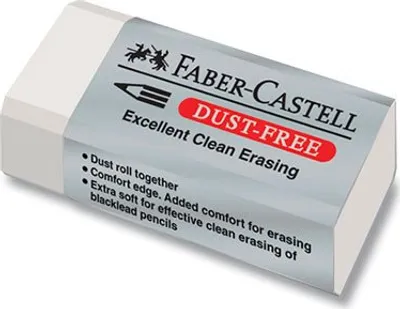 Produktbild von FABER-CASTELL Radierer Dust-free klein