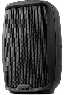 Image de Gemini AS-2108 To Go - Enceinte amplifiée portable 500 W avec roulettes, Bluetooth, microphone sans fil UHF, lecteur USB/SD, alimentation sur secteur et sur batterie