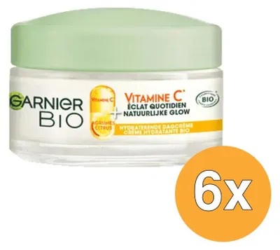 Productafbeelding van 6x Garnier Skin Active Dagcreme Vitamine C (50 ml)