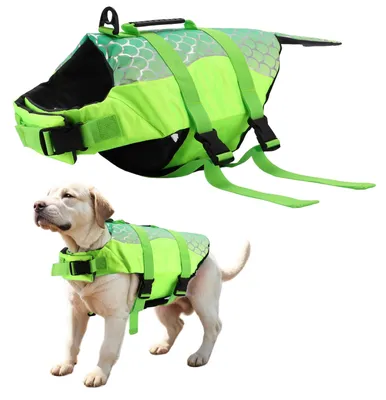 Image de Gilet de sauvetage pour chien avec bonne flottabilité - XL - Matériau de sécurité