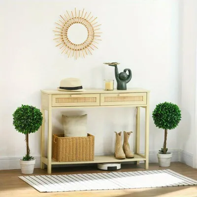 Immagine prodotto di Pianta artificiale - Albero artificiale - Pianta ornamentale per interni ed esterni - Resistente ai raggi UV - Altezza 60 cm - Confezione da 2 pezzi