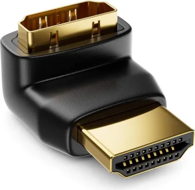 Imagen del producto de Adaptador HDMI de Techly: HDMI macho a mini HDMI hembra, con conector angular