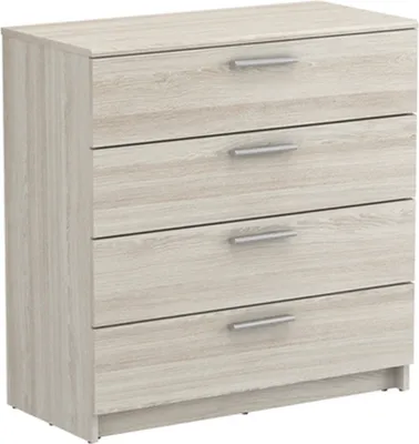 Produktbild von Kommode >Pricy 2< in Shannon Eiche aus Holzwerkstoff - 80x81x38cm (BxHxT)