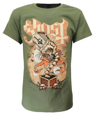 Obrázok produktu pre Tričko Ghost Jack In The Box Green Band – Oficiálny tovar – S