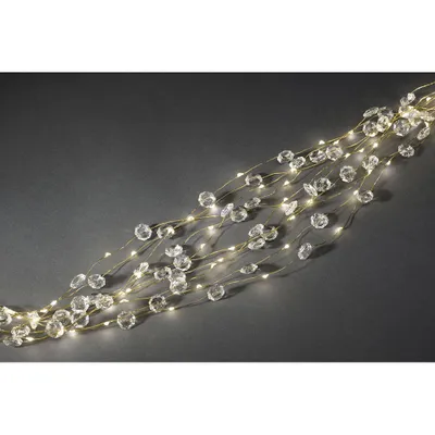 Obrázok produktu pre Konstsmide diamantové pozlátko LED, 10 prameňov, vnútorné