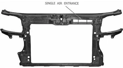 Produktbild von DIEDERICHS 1031003 Schlossträger Frontmaske für AUDI A3 Sportback (8PA) Frontverkleidung