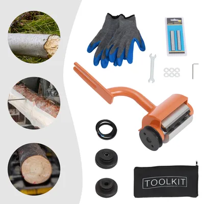 Image de Écorceuse, outil d'écorçage Outil d'écorçage de troncs d'arbres, écorceuse à bois Outil d'écorçage