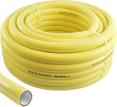 Produktbild von SUNTOS Trikot-Wasserschlauch Gartenschlauch Druckschlauch 1 Zoll 50 Meter Ring