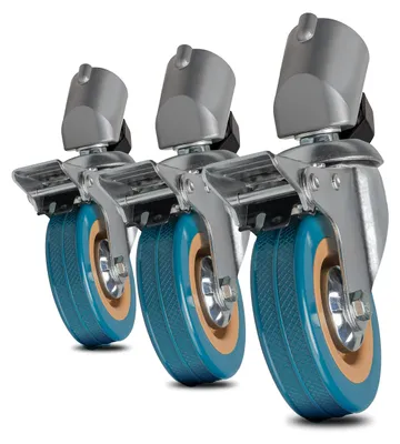Productafbeelding van Set van 3 Wielen voor Statief met Vergrendelingsmechanisme