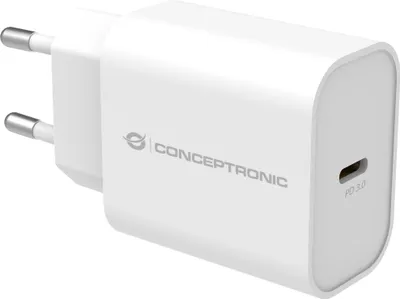 Immagine prodotto di Conceptronic ALTHEA10W Caricabatterie per dispositivi mobili Universale Bianco AC Ricarica rapida Interno
