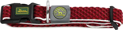 Produktbild von Hunter Halsband Hilo Vario Basic rot, Größe: S / Breite: 2,5 cm