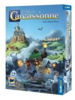 Imagen del producto de Nebbie su Carcassonne (Edición italiana) – Juego de mesa – Giochi Uniti – 2-5 jugadores – 7+