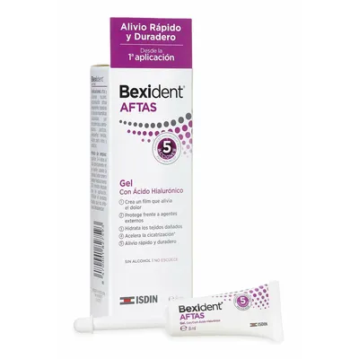 Immagine prodotto di Paradenti Isdin Bexident Aftas Gel 8 ml