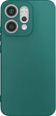 Zdjęcie produktu dla Avizar, miękkie w dotyku silikonowe etui Oppo Reno 14, zielone