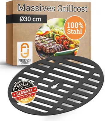 Produktbild von Grillrost Ø 30 cm aus Stahl