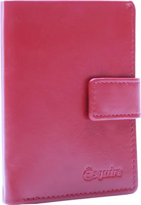 Produktbild von Esquire Geldbörse New Silk Wallet Red dunkelrot