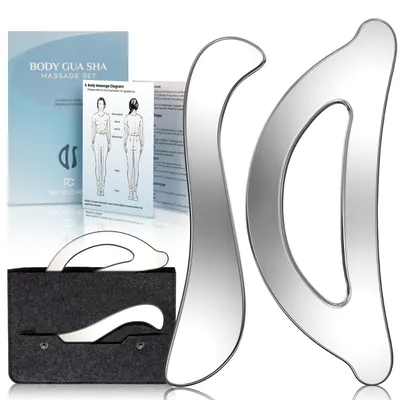 Zdjęcie produktu dla Zestaw narzędzi do masażu Gua Sha SolidKeus – do fizjoterapii i masażu głębokich tkanek