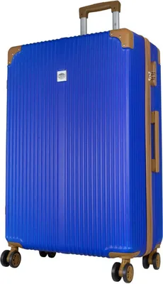 Produktbild von Großer Reisekoffer Barbados 94 L Hartschale Trolley ABS blau
