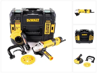 Immagine prodotto di DeWalt DWE 4257 KT Smerigliatrice angolare / per calcestruzzo 1500W / 125mm + Tazza diamantata a  + Valigetta TStak