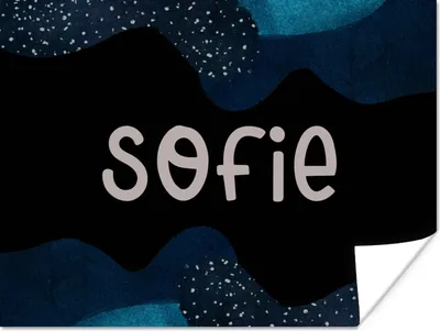 Produktbild von MuchoWow® Poster Sofie - Pastell - Mädchen 120x90 cm - Wandbild