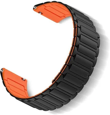 Productafbeelding van Silicone banden 22mm - vervangingsband voor Xiaomi Watch - magnetisch verstelbaar - comfortabel voor sportgebruik