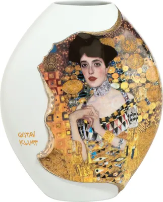Image de Goebel Gustav Klimt - Adele Bloch-Bauer (Vase, Porzellan)