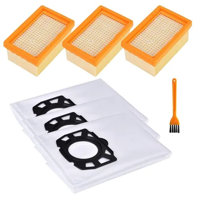 Staubsaugerfilter-Set 6-teilig für Kärcher WD4–WD6, MV4–MV6