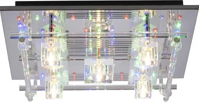 Produktbild von JUST LIGHT LED Deckenlampe KEMAL2.0 LED warmweiß, RGB Fernbedienung Wohnzimmer, Schlafzimmer, Flur