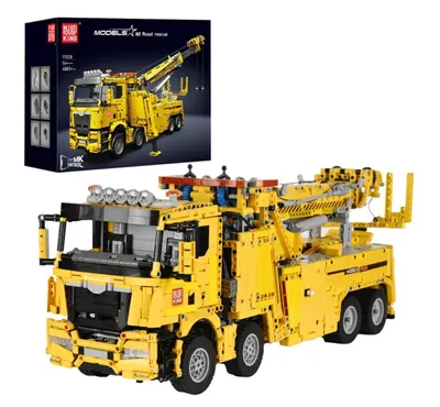 Produktbild von Mould King 17028 Ferngesteuertes RC Feuerwehrauto Rettungsauto 4883 Teile